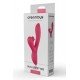 VIBRADOR ESSENTIALS DUAL G-SPOT Vibrador do tipo Rabbit vem para atender a todos os teus desejos! Combina uma parte principal, que é flexível e possui uma curvatura que naturalmente o leva ao ponto G; com um massageador de clitóris totalmente fora do c