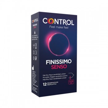 Caixa 12 Preservativos Finissimo Senso Control
