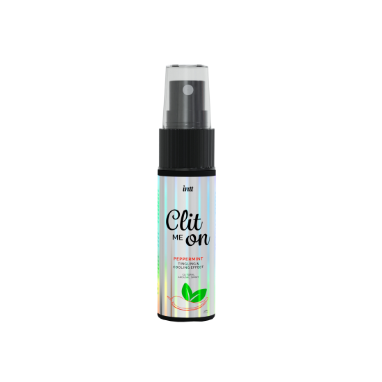 Clit Me On Peppermint Clit me On é um spray de excitação do clitóris com um delicioso sabor de menta que proporciona efeitos intensos de vibração, pulsação e resfriamento.Seus ingredientes ativos de plantas amazônicas aumentam a sensibilidade