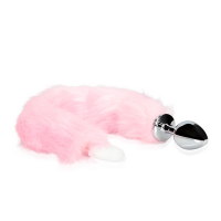 plug anal raposinha PRO-GRIP SILENCER PLUG (SMALL-40mm) PINK main image 0