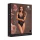 Este Body de Renda Sem Fio em preto apresenta detalhes de renda sensuais e deslizadores ajustáveis ​​para um ajuste perfeito. Glamouroso e sexy, ele foi criado para fazer você se sentir irresistível. Disponível nos taman