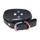 Venice Collection - Algemas Tornozelos - Preto Os Algemas Tornozelos da coleção Venice da Ouch! são ajustáveis em tamanho e são facilmente fixados juntos ou em outros objetos. Feitos de couro colado, eles apresentam um acabamento iridescente em seu hardware, dando