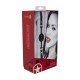 Milan Collection - Silicone Bola Gag - Preto/Vermelho Você ama um jogo safado? Mantenha seu amante quieto com a Milan Collection Bola Gag Respiravel da Ouch!. Esta mordaça tem tiras ajustáveis de couro sintético de qualidade para um tamanho único e apresenta um acabamento