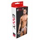 Jock de Malha Elástica com Logo S/M LOGO ELASTIC LOWRISE MESH JOCK WHT S/M