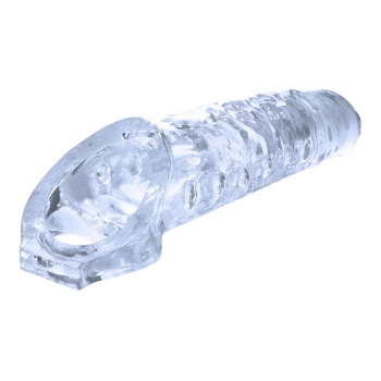 NMC 9 INCH TPE TRANSPARENT PENIS LENGTH ENHANCER WITH BALL STRAP