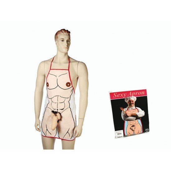 Avental c/ Pénis de Peluche