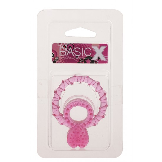 O anel do amor.Anel duplo para pénis feito em material clínico sofisticado, de fácil higienização e texturizado.Bastante flexível, o anel pequeno é para ser colocado no pénis e o anel maior nos testículos.