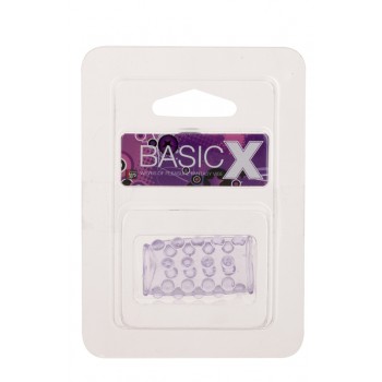 BasicX TPR manga penis purple 0.7
