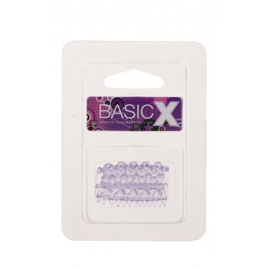 Manga Pénis BasicX Roxo Manga Pénis BasicX Roxo