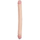 Prazeres que não se esquecem.Dong duplo com 48 cm, de toque e aparência realista, desenhado especialmente para uma estimulação dupla e simultânea.Pode ser utilização para prazer vaginal e anal.De fácil higienização e hip