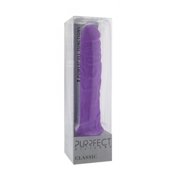 Vibrador Purrfect Silicone 8.5 Purple