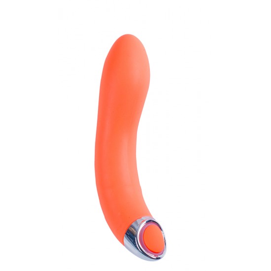 Encontre o seu G-Spot com este Vibrador especialmente desenhado para o efeito. De fácil utilização pode alternar entre as 10 velocidades com um simples botão iluminado na base do produto.  Carregador US