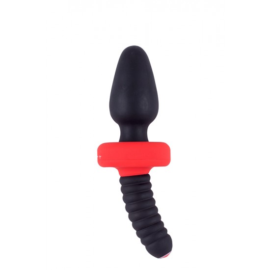 Este vibrador super macio e à prova de água feito de silicone, com uma pega para um maior controle. Equipado com uma cabeça flexível para uma máxima sensação de prazer. Fácil de usar, com um botão instalado na parte infe