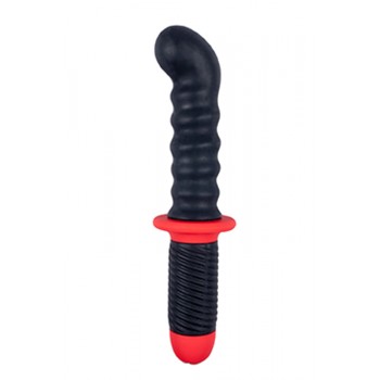Vibrador Anal Back Sword Menzstuff 15cm Preto