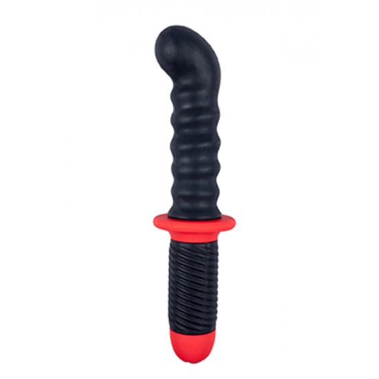 Este vibrador super macio e à prova de água feito de silicone, com uma pega para um maior controle. Tem dois motores com padrões de vibração individuais e 4 densidades. Ele tem uma incrível vibração giratória. À prova de