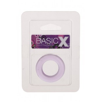 BASICX TPR COCKRING PURPLE 1INCH