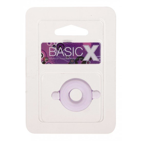 This BasicX Cockring is made of TPR, easy to clean, hygienic material and clinically sophisticated. Very flexible, smooth surface
