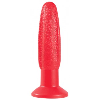 Plug Anal Groovy Probe Menzstuff 12.5cm Vermelho