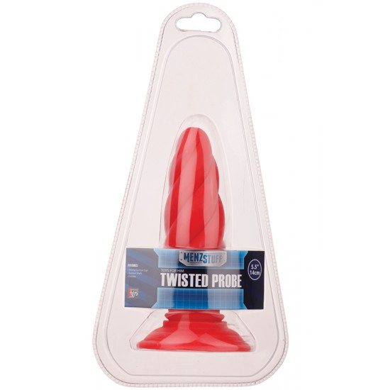 Plug anal de eixo flexível e formato espiral para uma estimulação extra satisfatória. Com forte base de sucção para que possa fixar o plug em qualquer superfície lisa, ou para que o possa utilizar sem preocupações. De fá