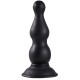 Plug anal de eixo flexível e formato bolboso para uma estimulação extra satisfatória. Com forte base de sucção para que possa fixar o plug em qualquer superfície lisa, ou para que o possa utilizar sem preocupações. De fá