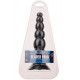Plug anal de eixo flexível e formato bolboso crescente para uma estimulação extra satisfatória. Com forte base de sucção para que possa fixar o plug em qualquer superfície lisa, ou para que o possa utilizar sem preocupaç
