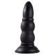Plug anal de eixo flexível e formas bolboso para uma estimulação extra satisfatória. Com forte base de sucção para que possa fixar o plug em qualquer superfície lisa, ou para que o possa utilizar sem preocupações. De fác