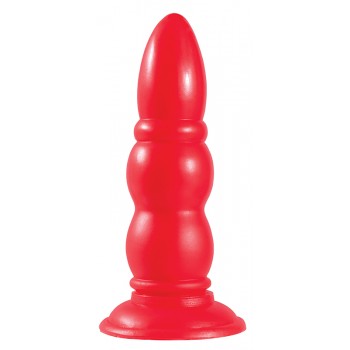 Plug Anal Bulb Probe Menzstuff 15cm Vermelho