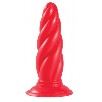 Plug Anal Twisted Probe Menzstuff 13cm Vermelho