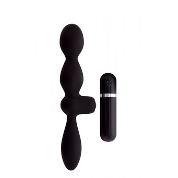 Vibrador Anal Duplo Thriller Ass Menzstuff Preto