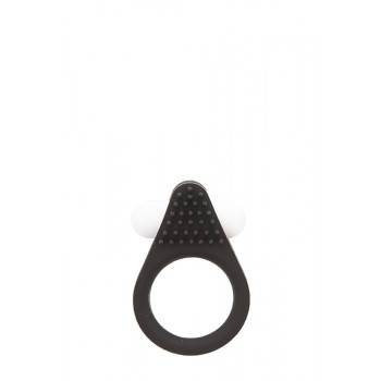 LIT-UP SILICONE STIMU RING 1 BLACK