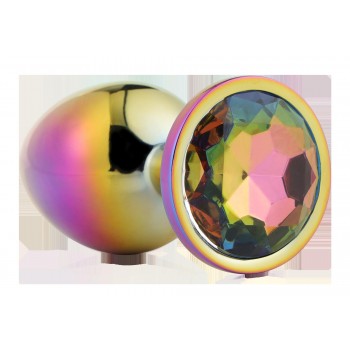 Plug anal medio GLEAMING LOVE Rainbow