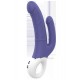 O duplo prazer está ao alcance com um simples toque de um botão! O vibrador Double Pleasure da Vibes of Love oferece vibrações profundas para estimulação vaginal e anal simultânea. Este vibrador duplo tem duas hastes em