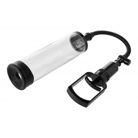 Melhore sua ereção e desempenho com esta bomba e masturbador de pênis Trigger. O vácuo também ajuda a obter e manter uma ereção em caso de disfunção erétil. Operação manual com o gatilho que possui válvula de liberação r