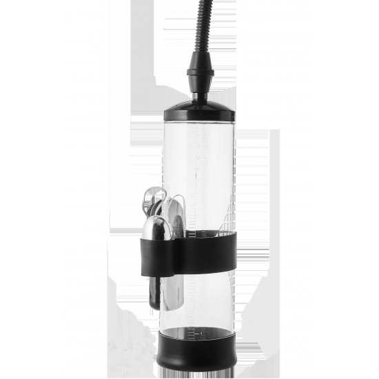 Melhore sua ereção e desempenho com esta bomba peniana vibratória e masturbador. O vácuo também ajuda a obter e manter uma ereção em caso de disfunção erétil. Operação manual com o gatilho que possui válvula de liberação