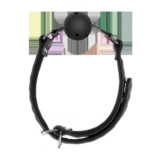 Esta mordaça da coleção Blaze é obrigatória para todos os amantes de BDSM. Tem um design acolchoado com ponto de diamante em couro vegano, com ferragens pretas sem níquel. Se você quiser impedir que o sub fale, você vai