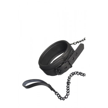 BLAZE COLLAR AND CHAIN BLACK