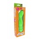 Vibrador Silicone Ponto-G Frenzy 13.5cm Verde Acabou de encontrar o seu melhor e maior amigo!Vibrador em silicone, com 10 ritmos dinâmicos de vibração e corpo flexível. Com design apaixonante e curvatura da ponta para uma estimulação exacta do ponto-G.De fácil