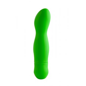 Vibrador Silicone Ponto-G Frenzy 13.5cm Verde