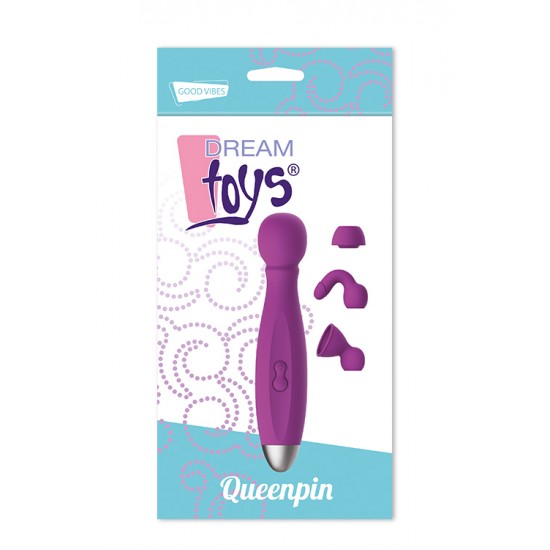 Kit Estimulador Recarregável Queenpin Dream Toys Roxo