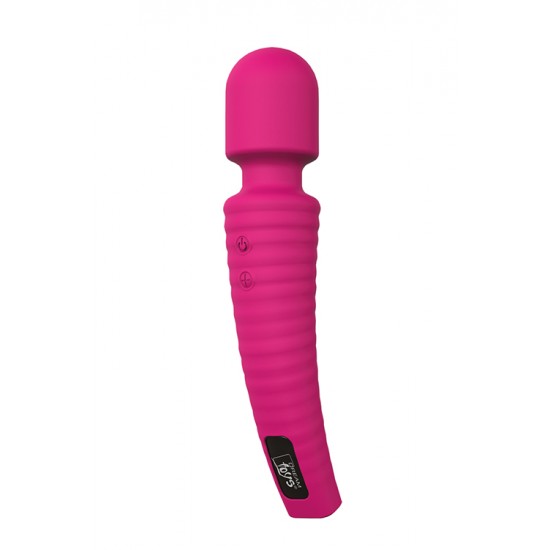 Prazeres que cabem na palma da sua mão!Estimulador wand recarregável em silicone de alta qualidade e seguro para o corpo. Munido com um poderoso motor de vibração, oferece-lhe 9 diferentes funções por onde pode nav