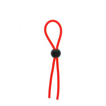 Anel Pénis Stretchy Thin Lasso Regulável Dream Toys Vermelho