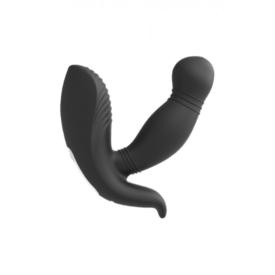 Estimulador Próstata Hero Dream Toys 10cm Preto Estimulador da próstata equipado com dois potentes motores que lhe oferecem 9 diferentes padrões de vibração cada. Recarregável, carga total em apenas 1h30, e com apenas um botão para ligar e desligar e navegar entre
