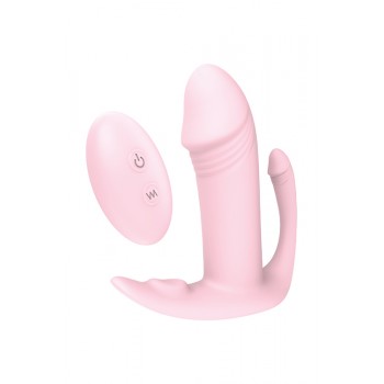 Vibrador Tri-Pleasure c/ Controlo Remoto Dream Toys Rosa