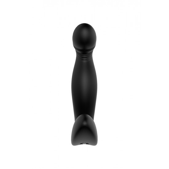 Swirling P-Pleaser foi projetado para estimulação anal e da próstata. Com a extremidade mais longa em formato de pênis, a extremidade mais curta com nervuras estimulará o períneo. Uma característica especial do Swirling
