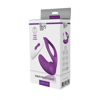 Estimulador c/ Controlo Remoto Private Pleasure Dream Toys Roxo