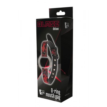 Gag Aberto O-Ring Blaze Deluxe Vermelho