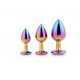 Kit plugs anais GLEAMING LOVE Rainbow