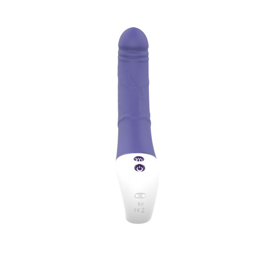 O duplo prazer está ao alcance com um simples toque de um botão! O vibrador Double Pleasure da Vibes of Love oferece vibrações profundas para estimulação vaginal e anal simultânea. Este vibrador duplo tem duas hastes em