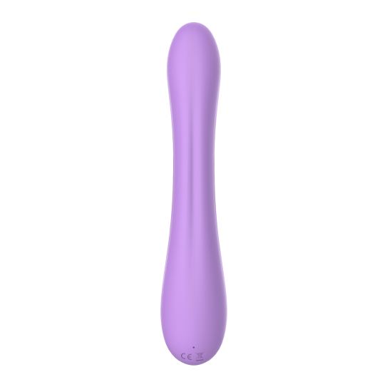 Este é o vibrador duo Purple Rain da gama Candy Shop. É flexível, o que torna o vibrador adequado para usuários que não gostam da sensação de um vibrador robusto, mas preferem um que se flexione e se mova junto com o cor