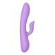 Este é o vibrador duo Purple Rain da gama Candy Shop. É flexível, o que torna o vibrador adequado para usuários que não gostam da sensação de um vibrador robusto, mas preferem um que se flexione e se mova junto com o cor